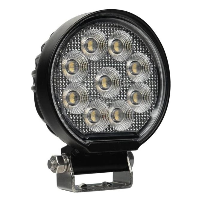 LED Schijnwerper voor de auto BLACK LED/36W/10-30V IP69 5700K rond