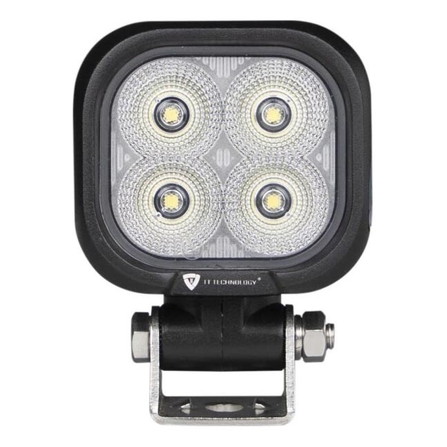 LED Schijnwerper voor de auto BLACK LED/40W/10-30V IP69 5700K hoekig