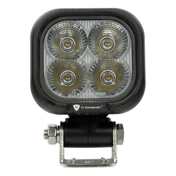 LED Schijnwerper voor de auto BLACK LED/40W/10-30V IP69 5700K hoekig