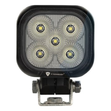 LED Schijnwerper voor de auto BLACK LED/50W/10-30V IP69 5700K hoekig