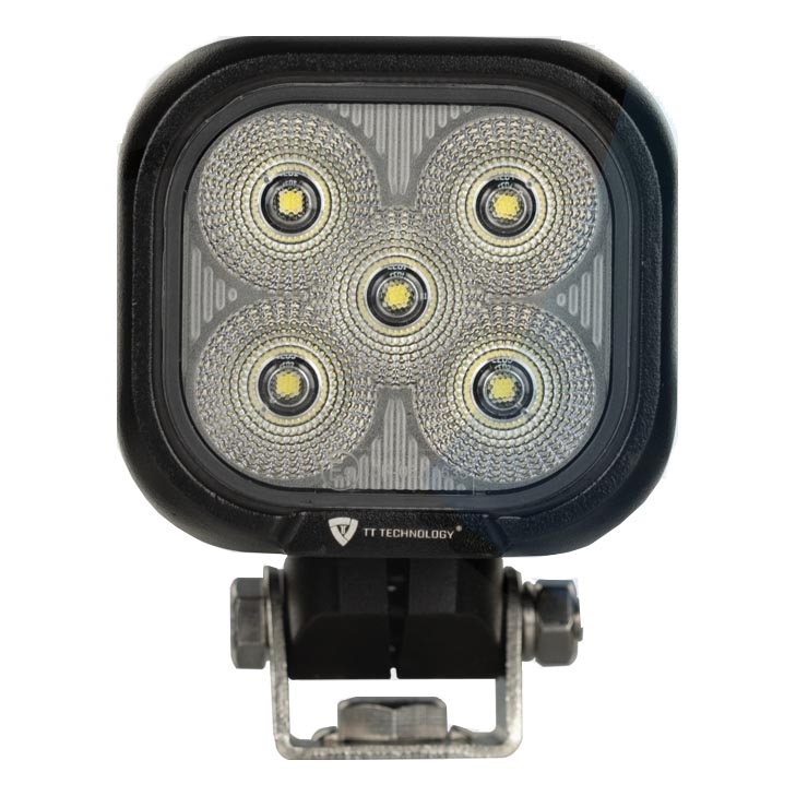 LED Schijnwerper voor de auto BLACK LED/50W/10-30V IP69 5700K hoekig