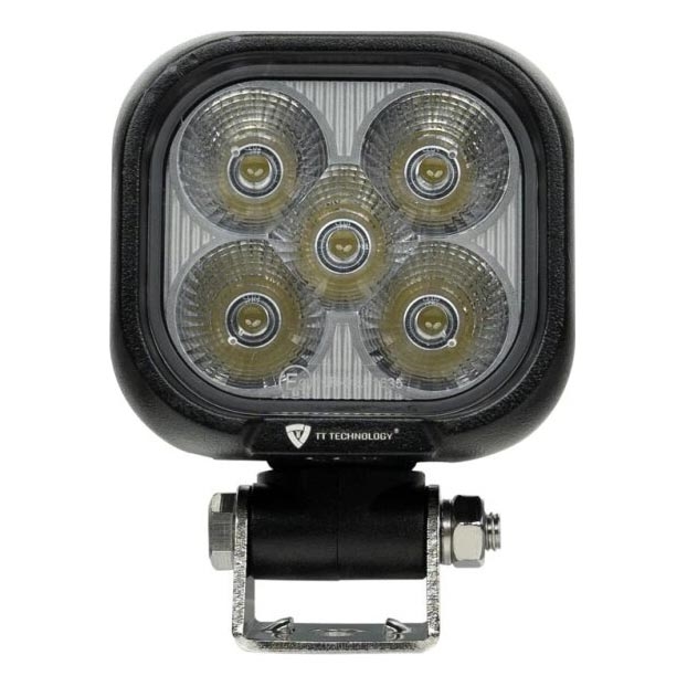 LED Schijnwerper voor de auto BLACK LED/50W/10-30V IP69 5700K hoekig