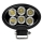 LED Schijnwerper voor de auto BLACK LED/60W/10-30V IP69 5700K ovaal
