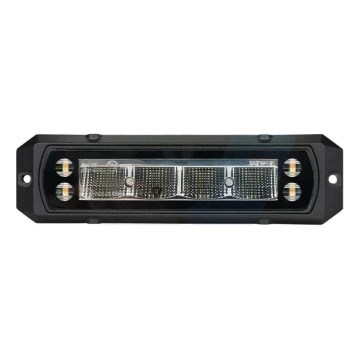 LED Schijnwerper voor de auto DUO BLACK LED/32W/9-36V IP69 6000K rechthoekig