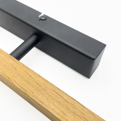 LED schilderijlamp VERDE LED/5,5W/230V 3000K 46 cm eiken/zwart