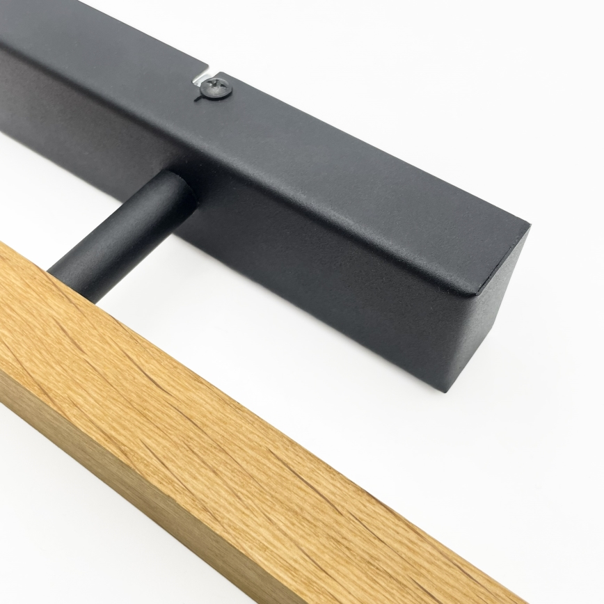 LED schilderijlamp VERDE LED/5,5W/230V 3000K 46 cm eiken/zwart