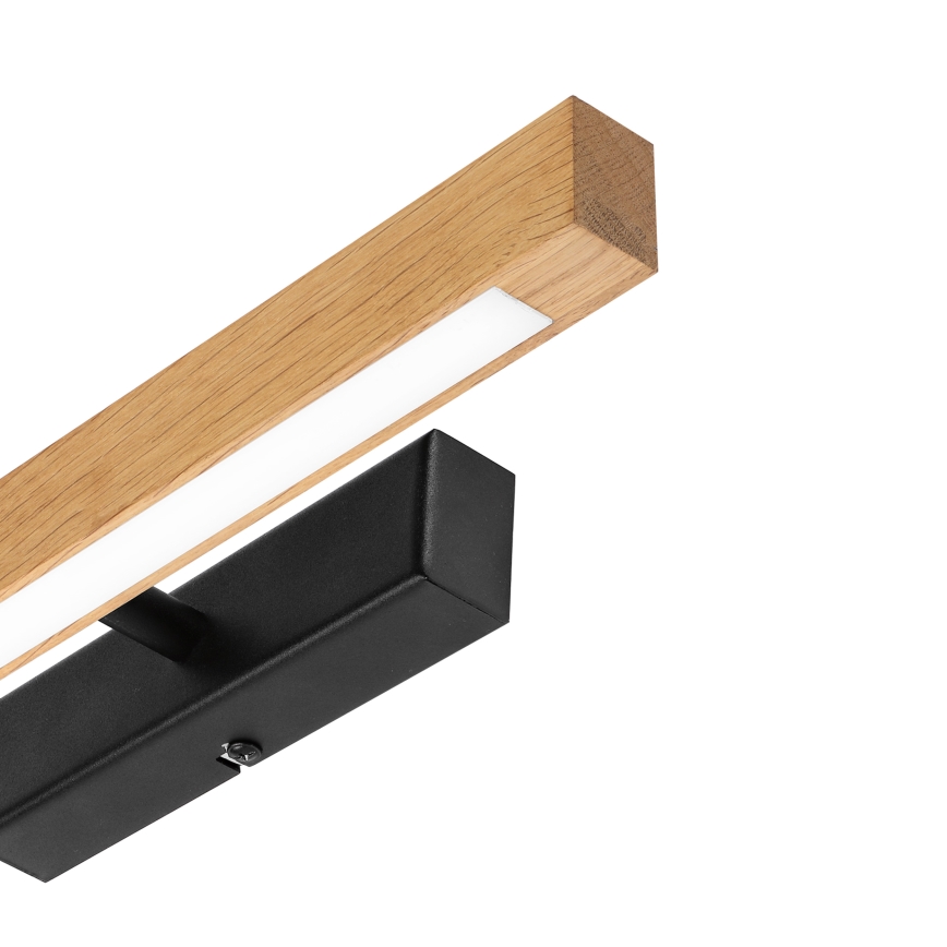 LED schilderijlamp VERDE LED/5,5W/230V 3000K 46 cm eiken/zwart