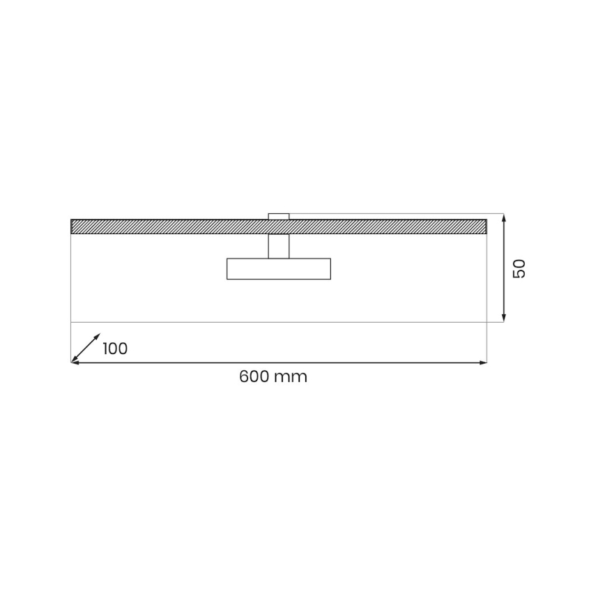 LED Schilderijverlichting PRADO LED/11W/230V goud