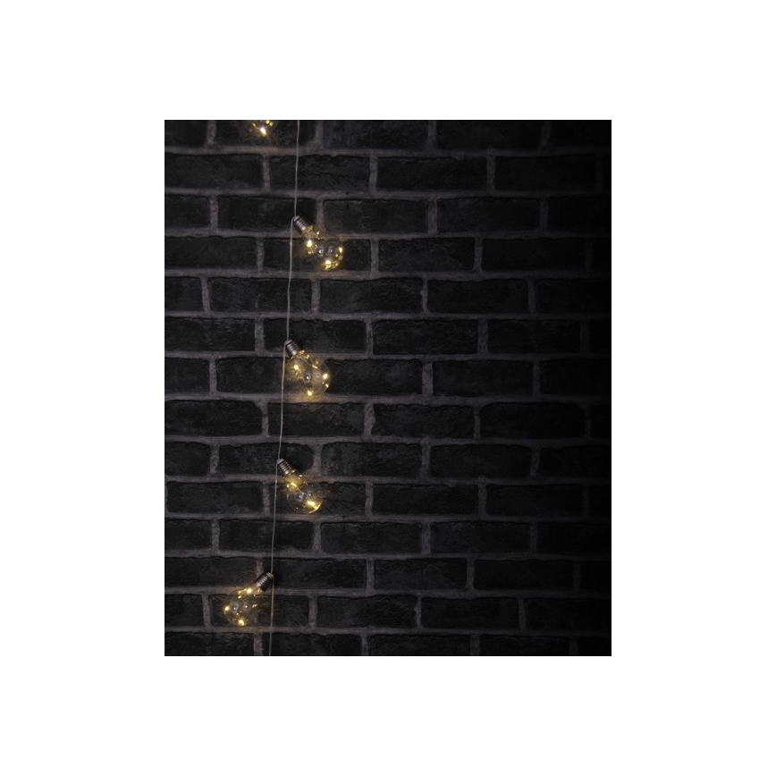LED Sierketting SMOLDER 2,1 m 10xLED/2xAA
