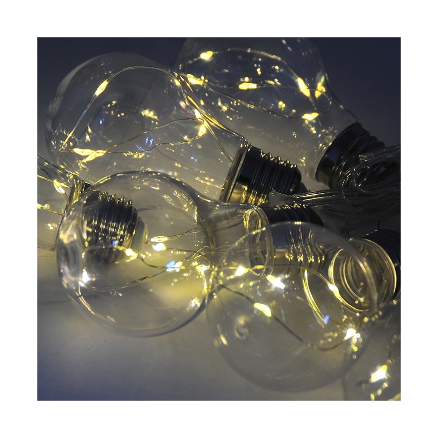 LED Sierketting SMOLDER 2,1 m 10xLED/2xAA