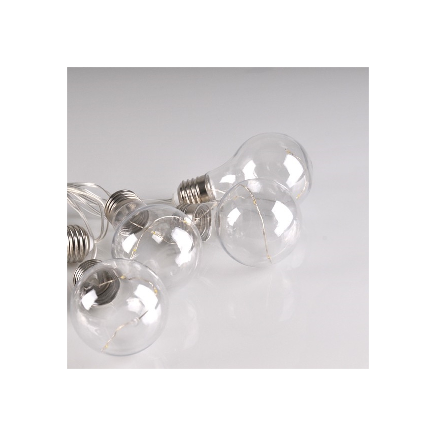 LED Sierketting SMOLDER 2,1 m 10xLED/2xAA