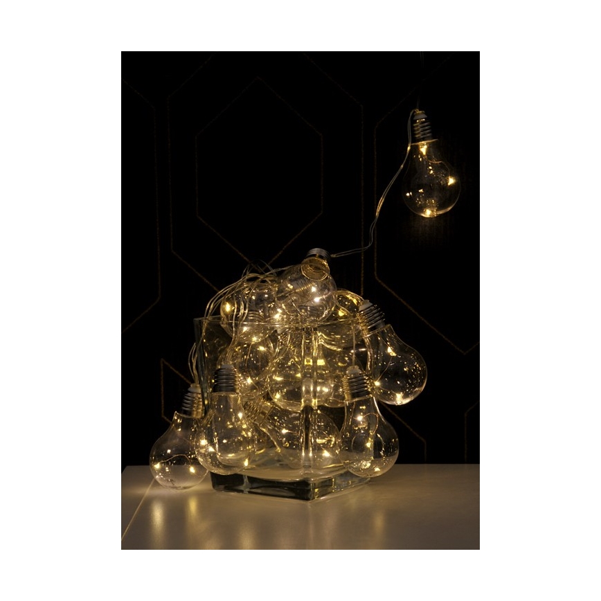 LED Sierketting SMOLDER 5,3 m 20xLED/2,7W/230V