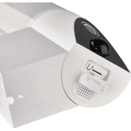 LED Slimme buitencamera met een licht GoSmart LED/12W/230V IP65 Wi-Fi Tuya wit