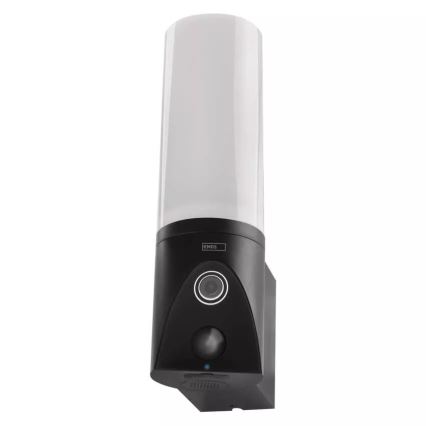 LED Slimme buitencamera met een licht GoSmart LED/12W/230V 3200K IP65 Wi-Fi Tuya zwart