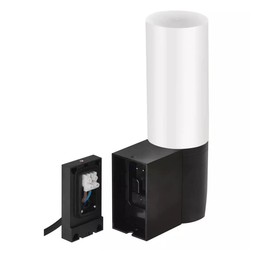 LED Slimme buitencamera met een licht GoSmart LED/12W/230V 3200K IP65 Wi-Fi Tuya zwart