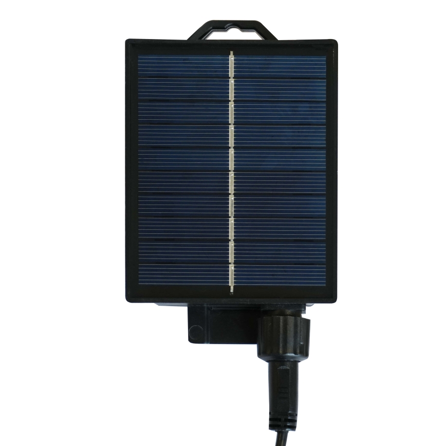 LED Dimbaar zonne- buitenshuis ketting PARTY 10xE27/3,7V 10 m IP44 + afstandsbediening
