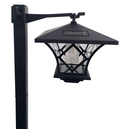 LED Solar buitenshuis lamp 3in1 LED/1,2V IP44 zwart