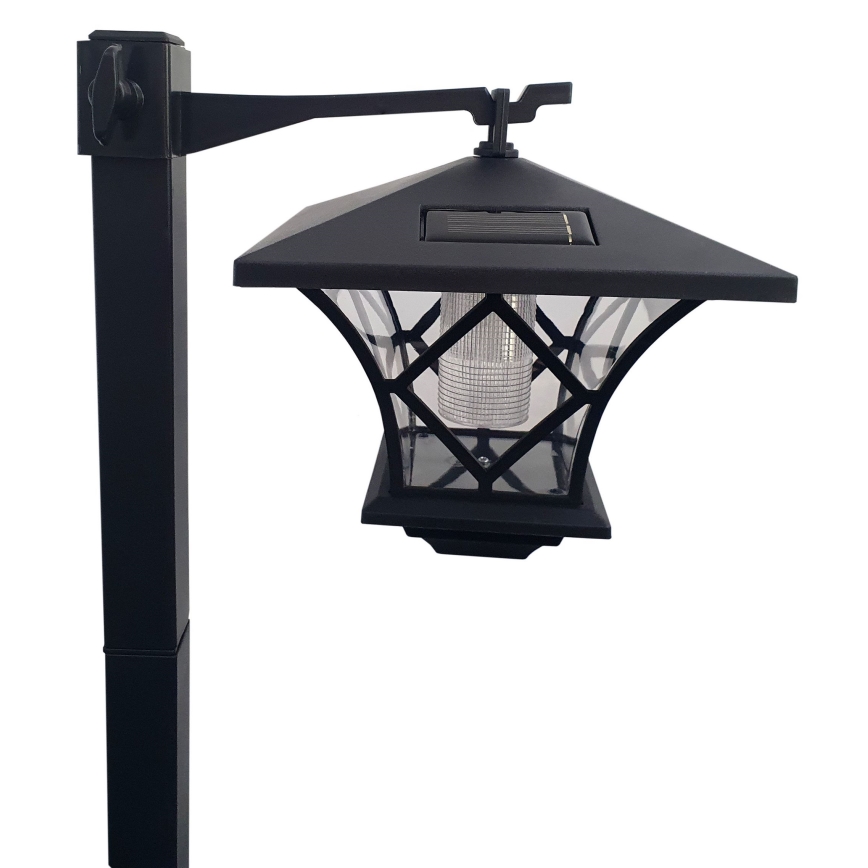 LED Solar buitenshuis lamp 3in1 LED/1,2V IP44 zwart