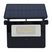 LED Solar buitenshuis Schijnwerper met sensor LED/2W/3,7V 4200K IP44