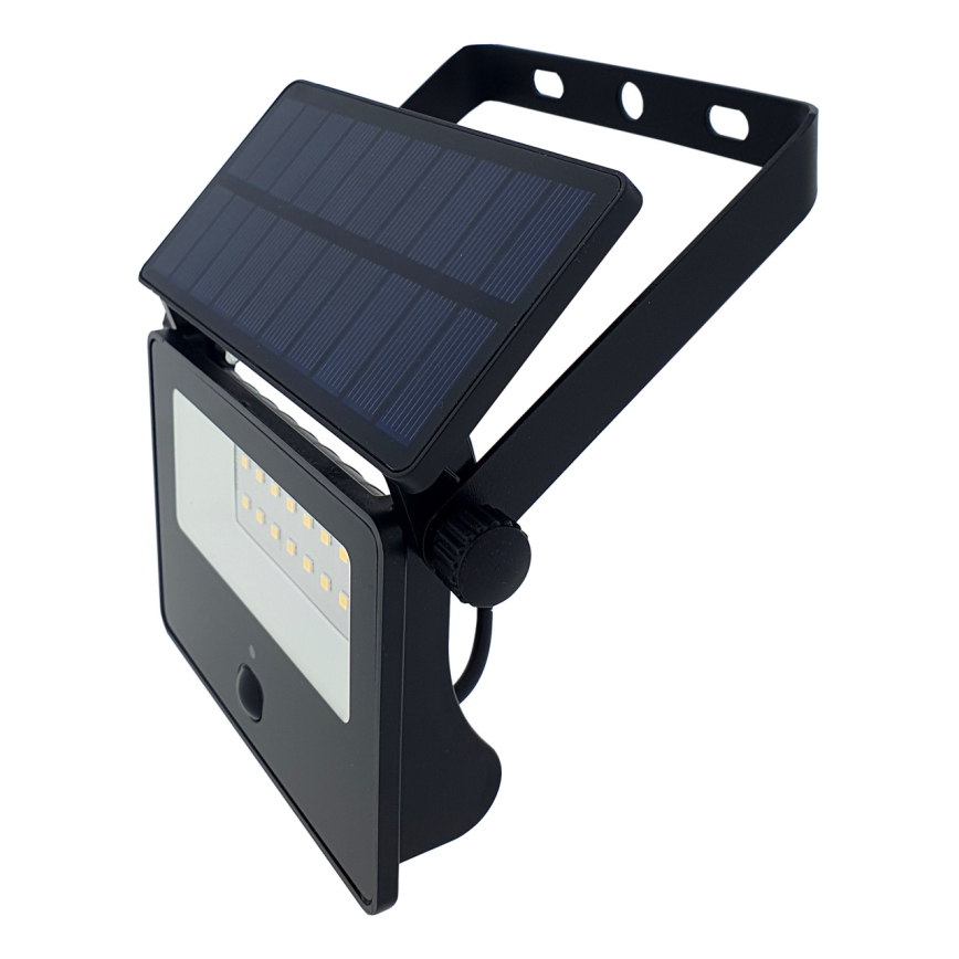 LED Solar buitenshuis Schijnwerper met sensor LED/2W/3,7V 4200K 1800 mAh IP44