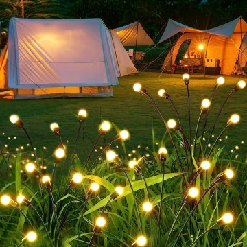 LED Solar decoratieve lamp 10xLED/1,2V 3000K 73 cm IP44