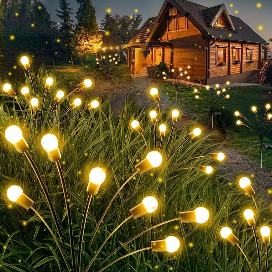 LED Solar decoratieve lamp 6xLED/1,2V 3000K 73 cm IP44