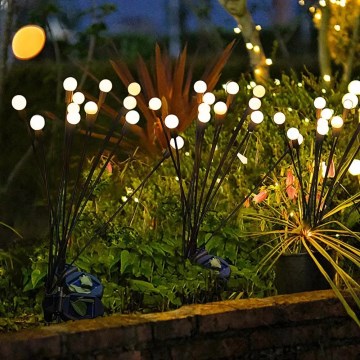 LED Solar decoratieve lamp 8xLED/1,2V 3000K 73 cm IP44