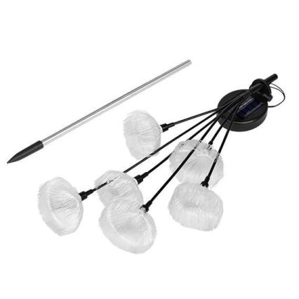 LED Solar decoratieve lamp LED/1,2V 3000K 80 cm 600 mAh IP44