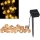 LED Solar Decoratieve lichtsnoer BUBBLE GLASS 20xLED/8 Functies 4,85 m 600 mAh IP44 warm wit