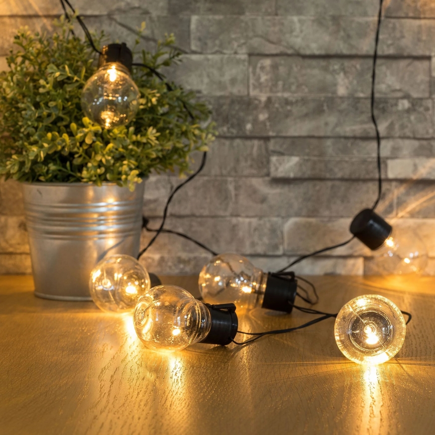 LED Solar Decoratieve lichtsnoer LED/1,2V 3,8 m IP44