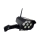 LED Solar dummy beveiligingscamera met sensor LED/3,7V 1200 mAh IP44 zwart + afstandsbediening