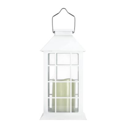 LED Solar hanglamp LED/0,02W/1,2V 1xAA 2700K IP44 200 mAh wit