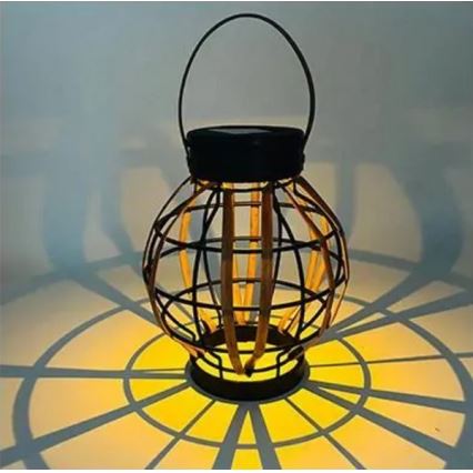 LED Solar hanglamp LED/0,1W/1,2V diameter 15 cm IP44