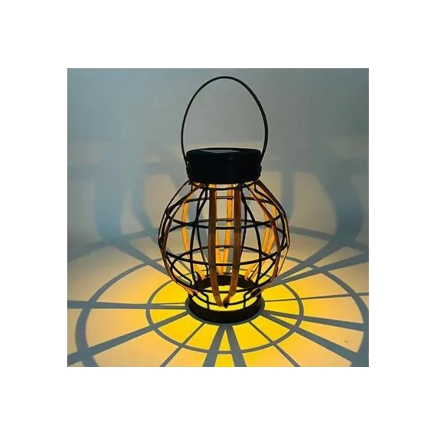 LED Solar hanglamp LED/0,1W/1,2V diameter 15 cm IP44