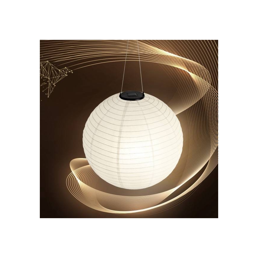 LED Solar hanglamp ORIGAMI LED/0,08W/1,2V 1xAAA 300mAh diameter 20 cm IP44