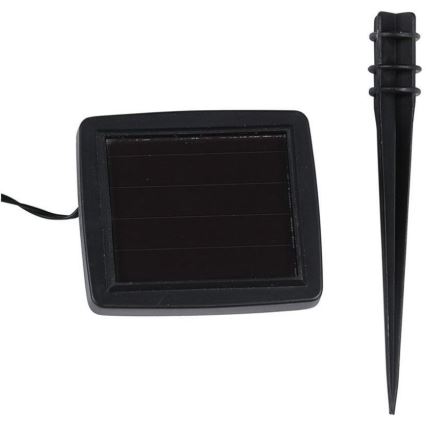 LED Solar ketting 10xLED/1W/1,2V 2 m IP44 3000K