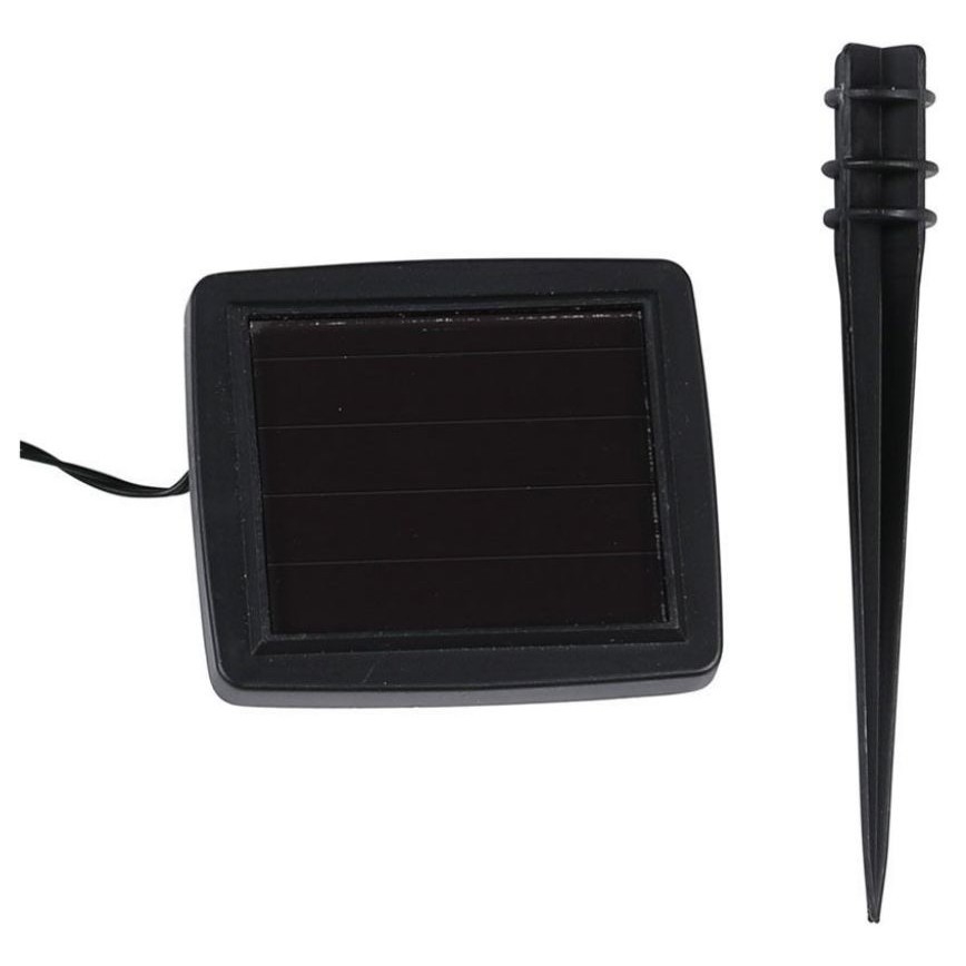LED Solar ketting 10xLED/1W/1,2V 2 m IP44 3000K