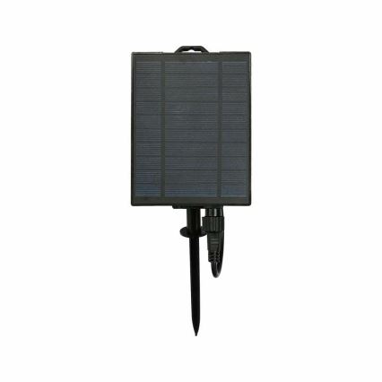 LED Solar ketting 15xLED/0,2W/3,7V 15 m 3000K IP44