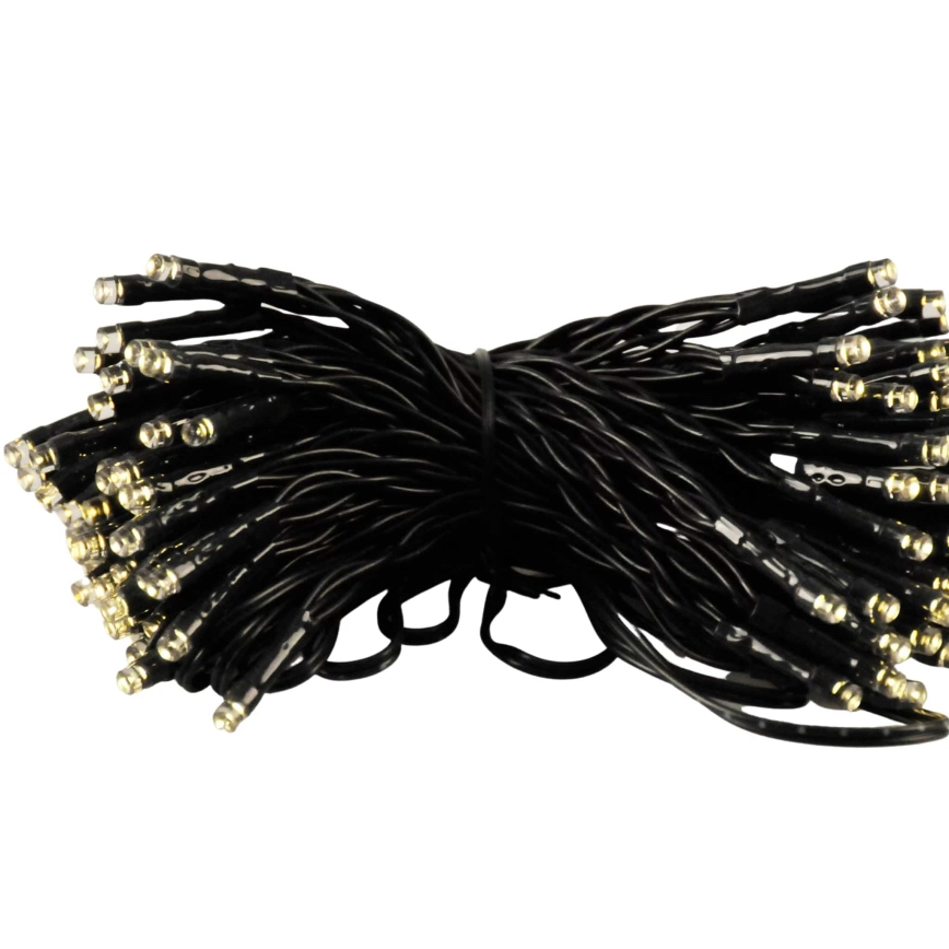 LED Solar ketting SHINE 200xLED/1,2V 600 mAh 21,9 m IP44