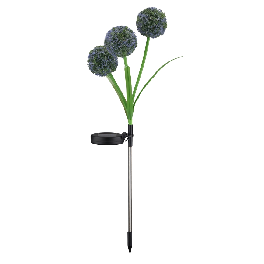LED Solar lamp ALLIUM LED/1,2V 6500K 600 mAh IP44 zwart