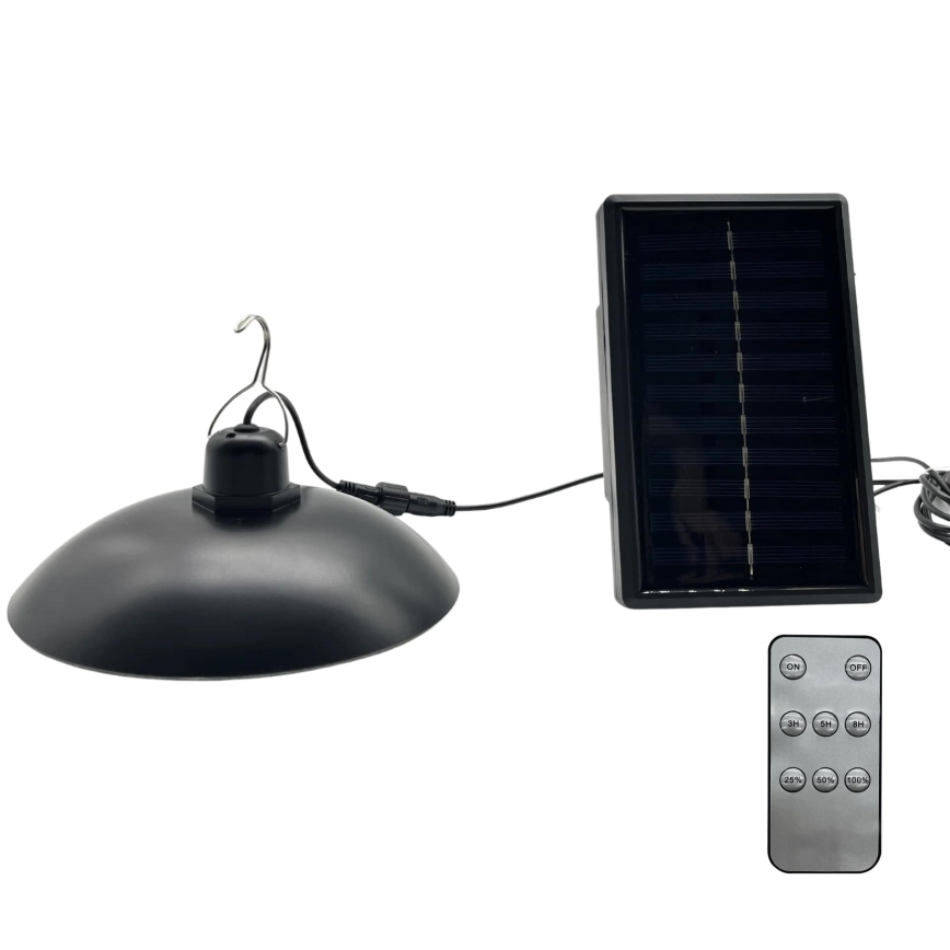 LED Solar lamp CELINA LED/1,8W/3,7V IP44 + afstandsbediening