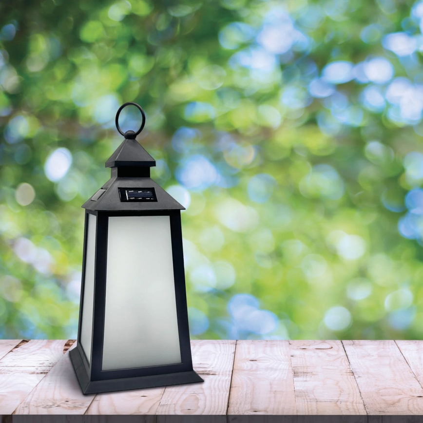 LED Solar lamp FENIX LED/1,2V 200 mAh IP44 zwart