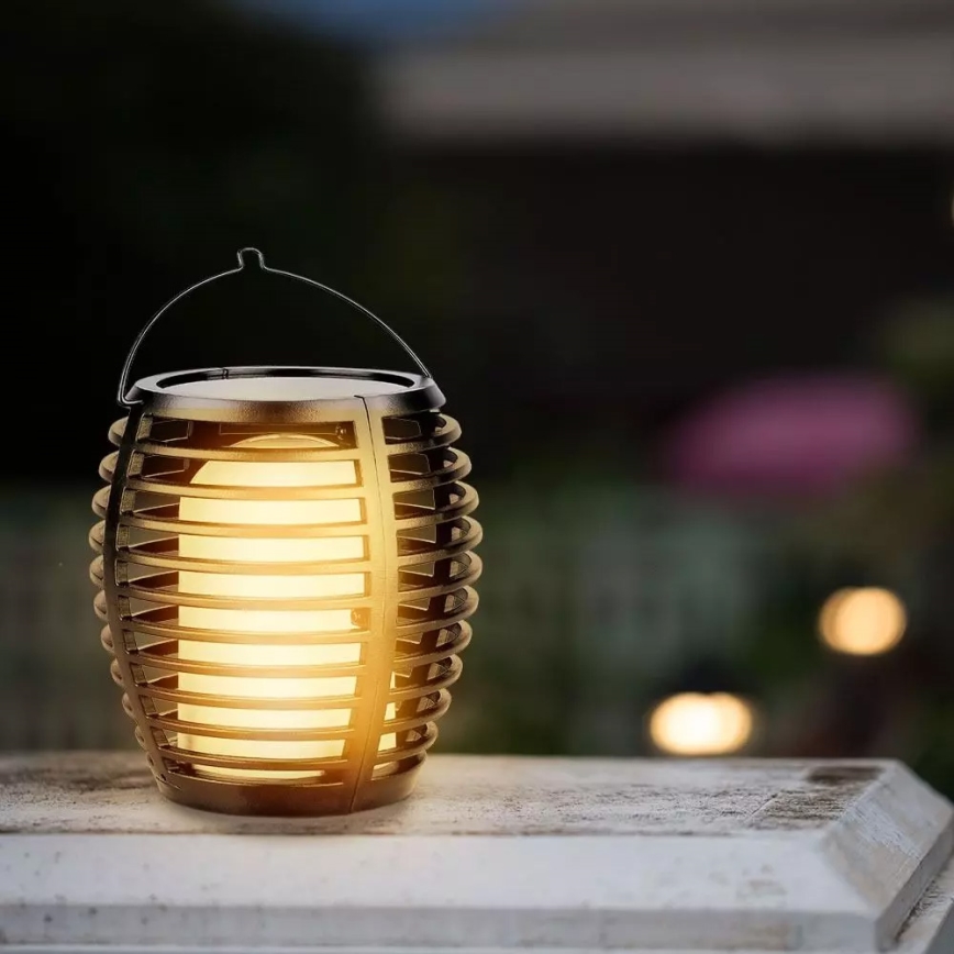 LED Solar lamp FLAME 4in1 1xLED/0,45W/3,7V IP44 500 mAh