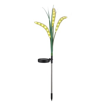 LED Solar lamp FLORA LED/1,2V 3000K 600 mAh IP44 zwart
