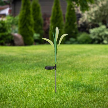 LED Solar lamp FLORA LED/1,2V 3000K 600 mAh IP44 zwart