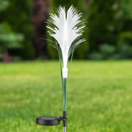 LED Solar lamp GRASS LED/1,2V 3000K 600 mAh IP44 zwart