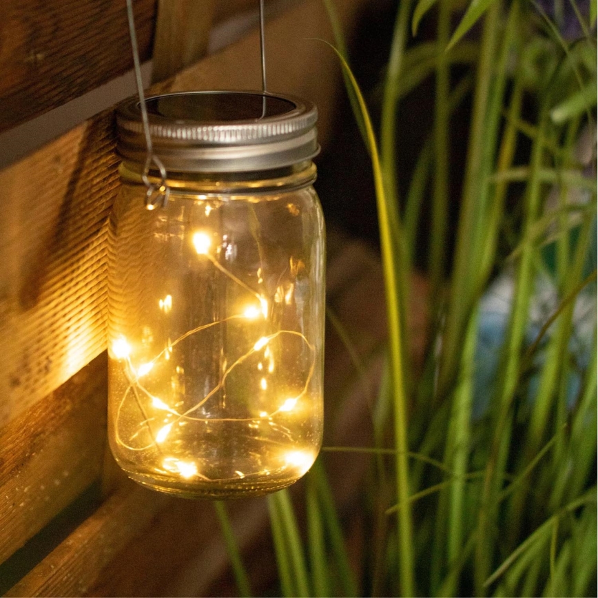 LED Solar lamp JAR LED/1,2V 600 mAh IP44