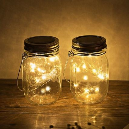 LED Solar lamp JAR LED/1,2V 600 mAh IP44