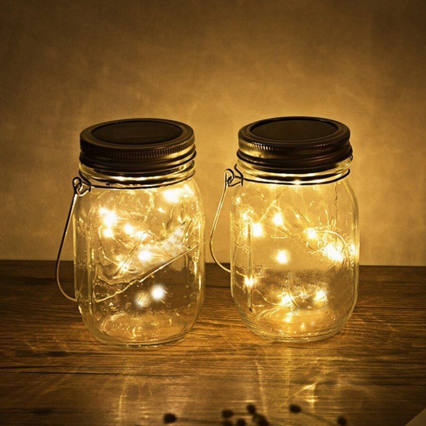 LED Solar lamp JAR LED/1,2V 600 mAh IP44