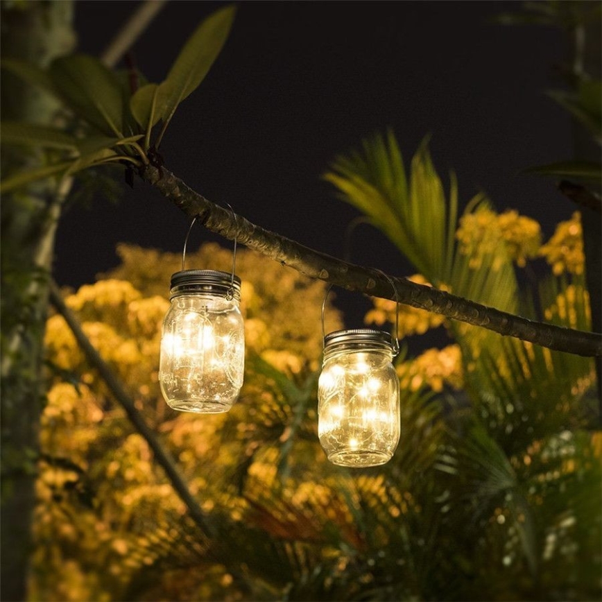 LED Solar lamp JAR LED/1,2V 600 mAh IP44